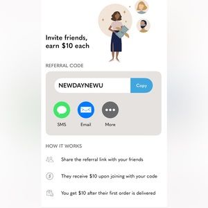 Need a Poshmark account? Sign up for free get $10 credit on your first purchase!